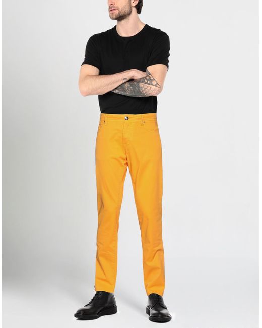 Tramarossa Orange Trouser for men