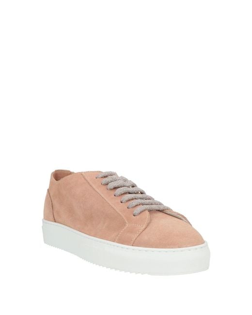 Doucal's Pink Blush Sneakers Leather for men