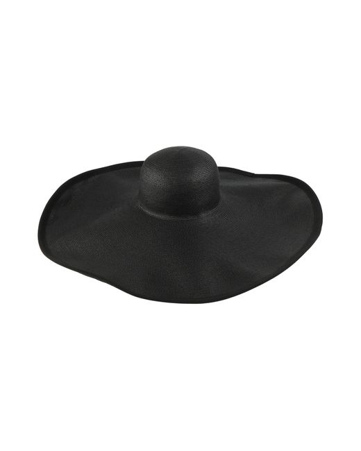 Max Mara Black Oversized Sun Hat