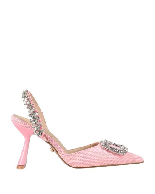 Twenty Four Haitch Pink Pumps
