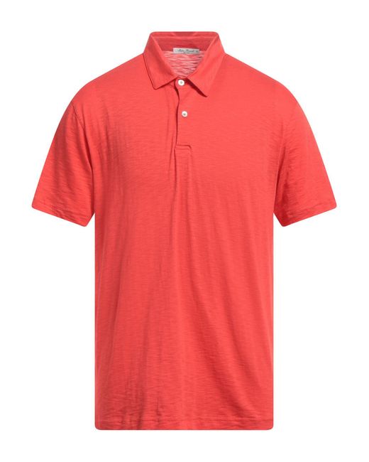 STEFAN BRANDT Red Polo Shirt for men