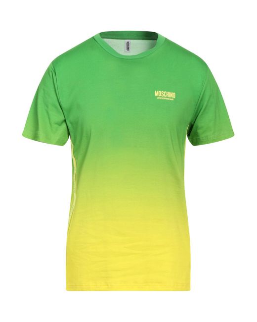Moschino Green Undershirt for men