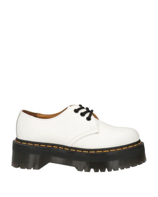 Chaussures à lacets Dr. Martens en coloris White