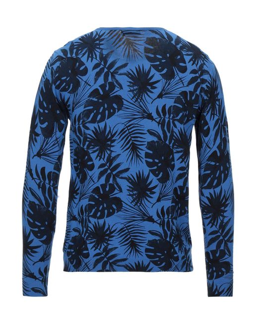 Kaos Blue Jumper for men
