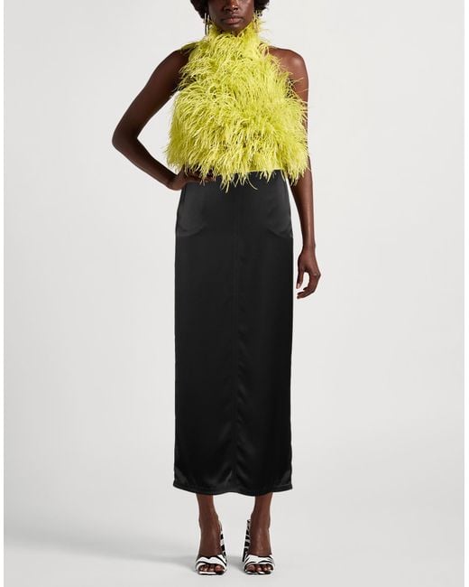Pinko Black Maxi Skirt