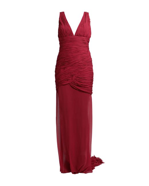 Ermanno Scervino Red Maxi Dress