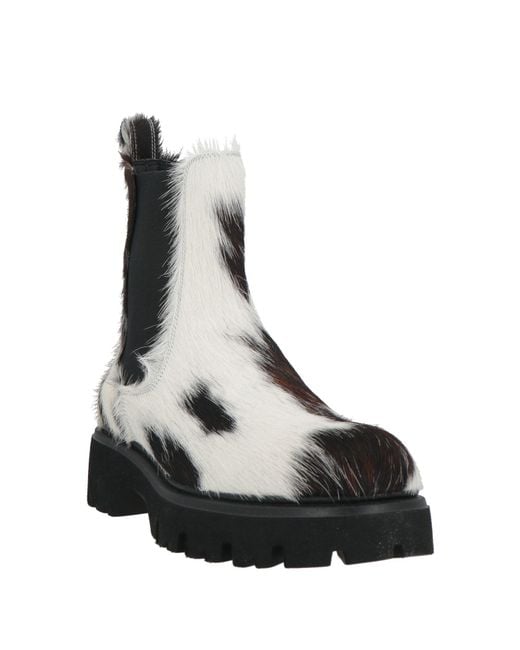 MSGM Black Ankle Boots for men