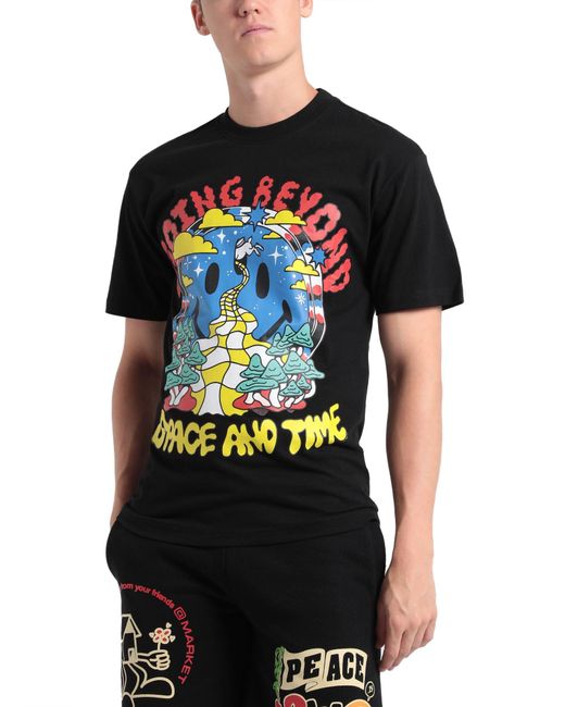 T-shirt Market pour homme en coloris Black