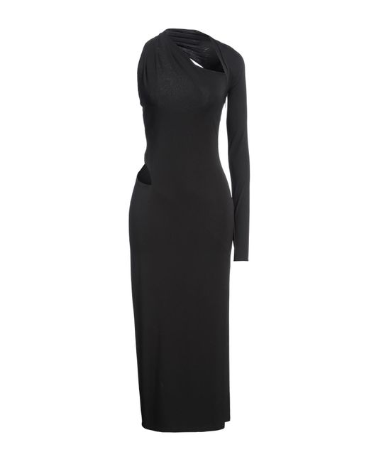 Versace Black Midi Dress