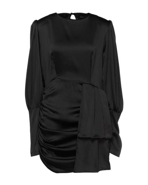 ACTUALEE Black Short Dress