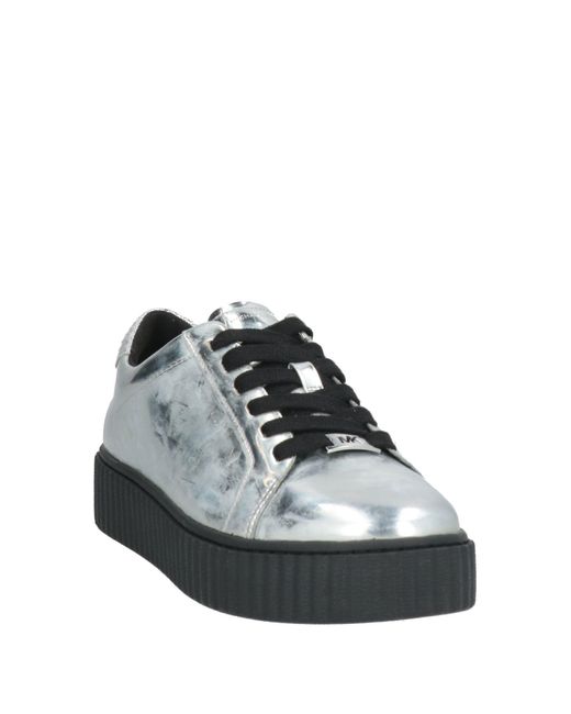 MICHAEL Michael Kors White Sneakers Textile Fibers