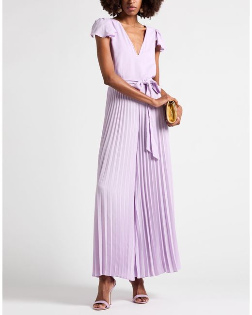 Twinset Purple Jumpsuits