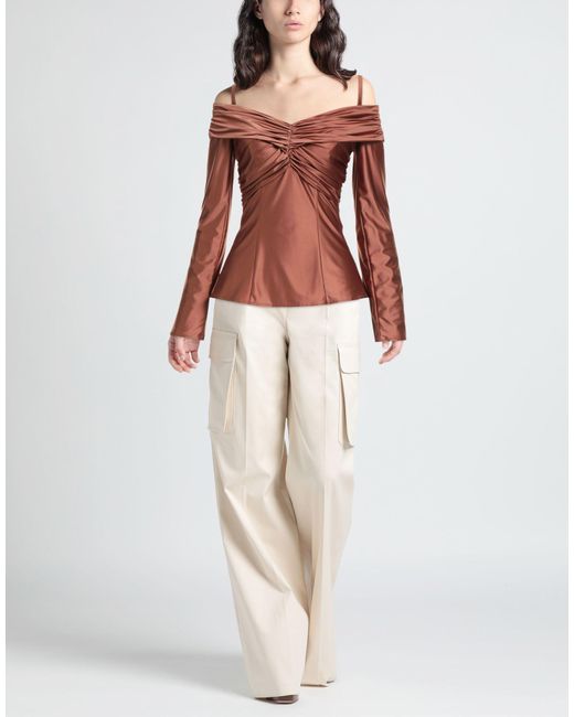 EUREKA by BABYLON Brown Top Polyamide, Elastane