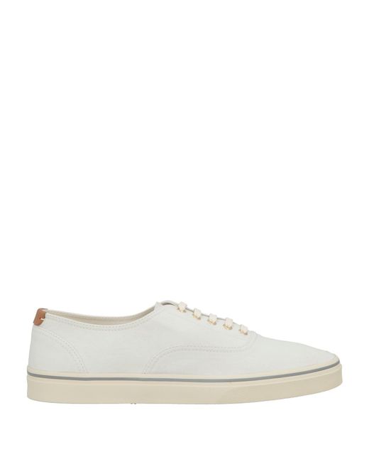 Brunello Cucinelli White Sneakers for men