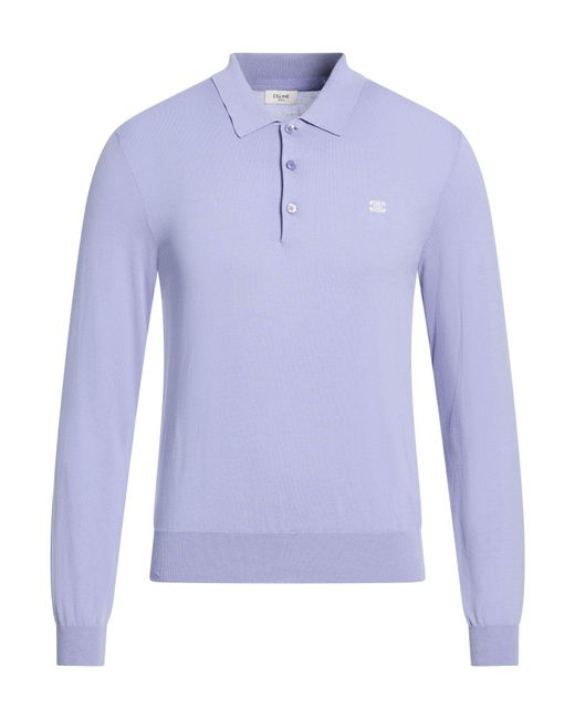 Polo Céline de hombre de color Blue