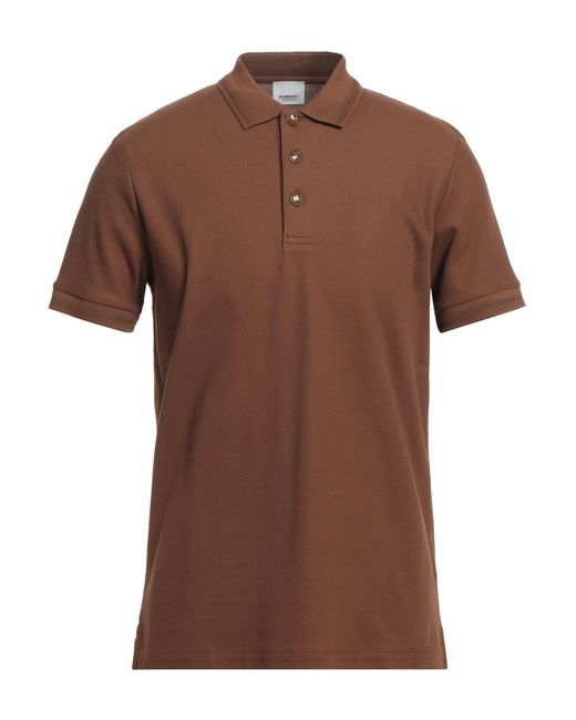 Burberry Brown Polo Shirt for men