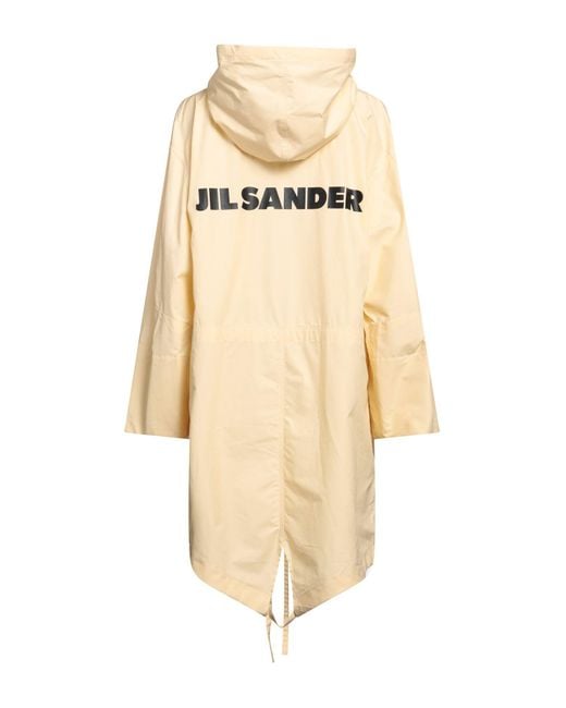 Jil Sander Natural Overcoat & Trench Coat