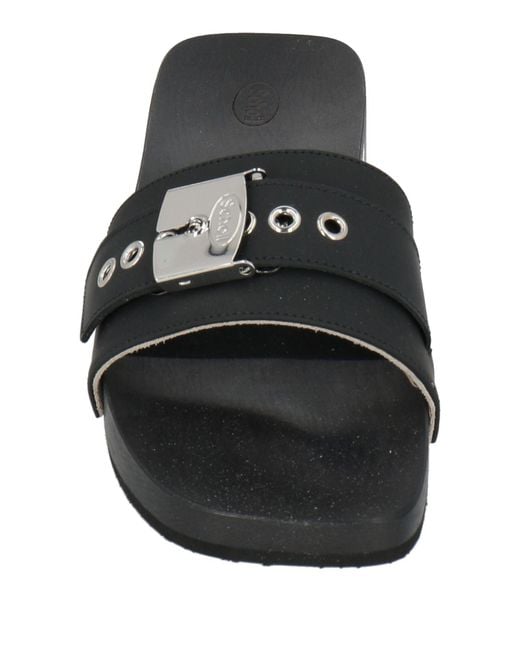 Scholl Black Sandals