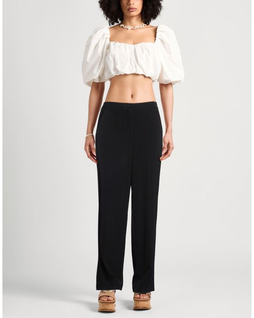 Department 5 Black Pants Polyester, Elastane