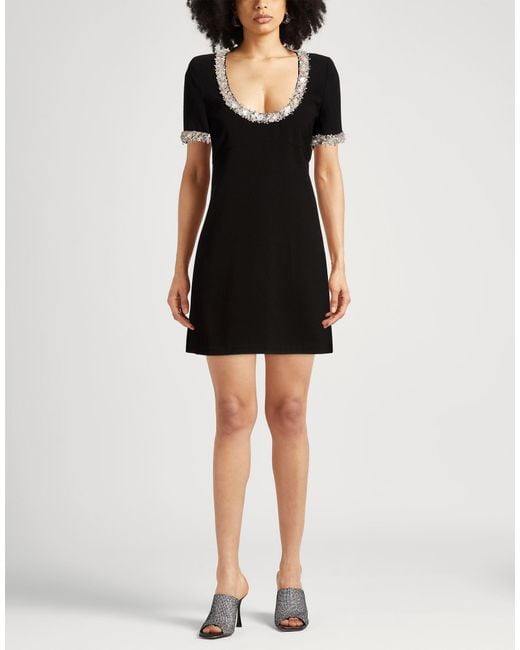 Amen Black Mini Dress
