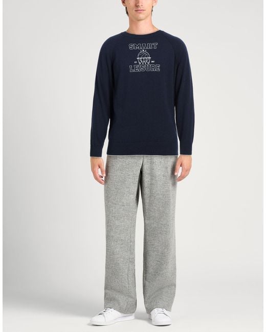 Eleventy Blue Jumper for men