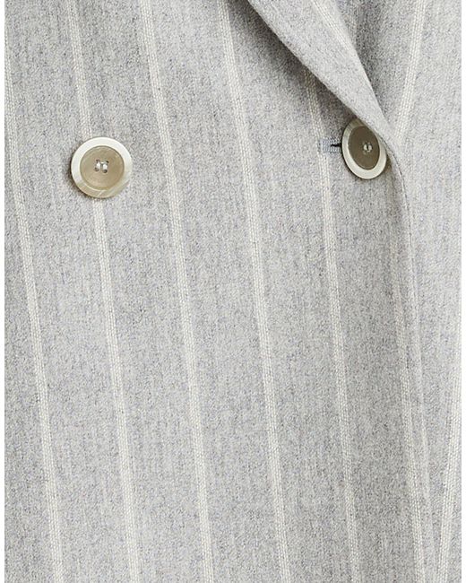 Eleventy Gray Light Blazer Wool, Cashmere, Elastane