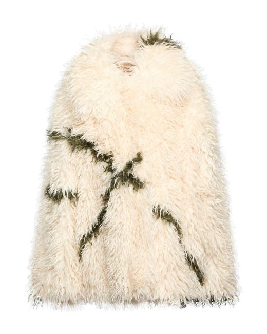 Jakke Natural Shearling & Teddy