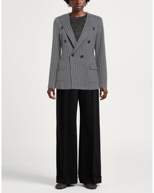 Eleventy Gray Blazer Wool, Cotton