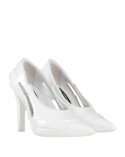 Dolce & Gabbana White Pumps