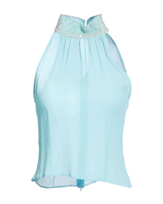Clips Blue Top Silk