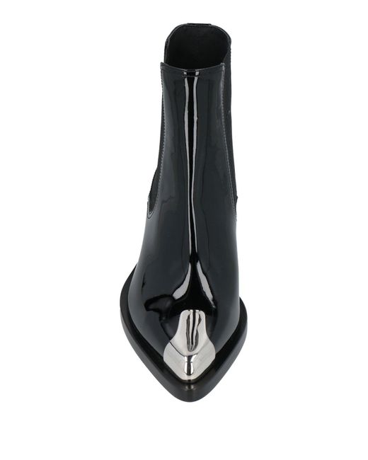 Alexander McQueen Black Ankle Boots