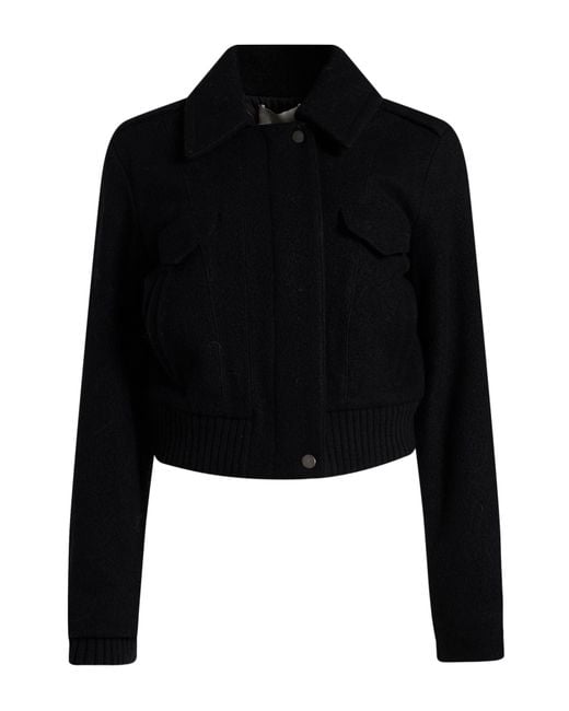 Vince Black Jacket Wool, Nylon