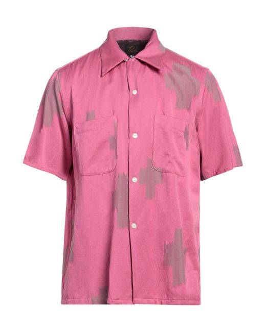 Needles Pink Shirt for men