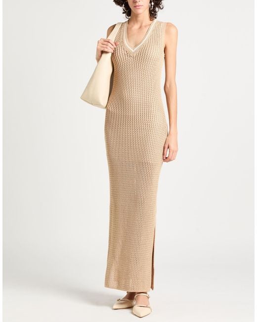 Eleventy Natural Maxi Dresses