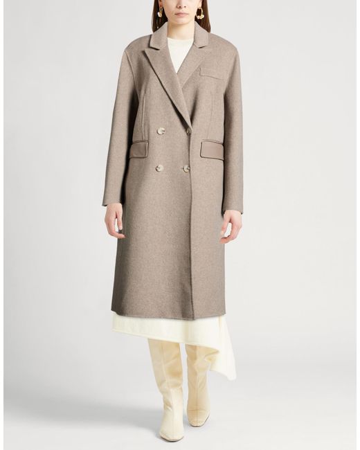 Cappotto di Meotine in Natural