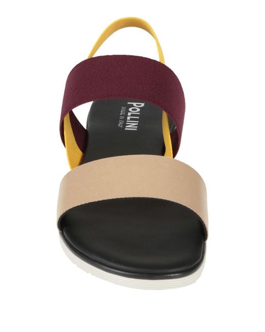 Pollini Natural Sandals