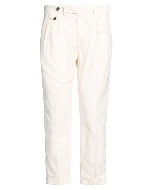 Manuel Ritz White Pants for men