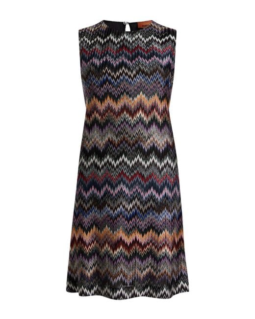 Missoni Black Mini Dress Viscose