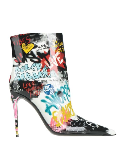 Dolce & Gabbana Blue Ankle Boots Calfskin