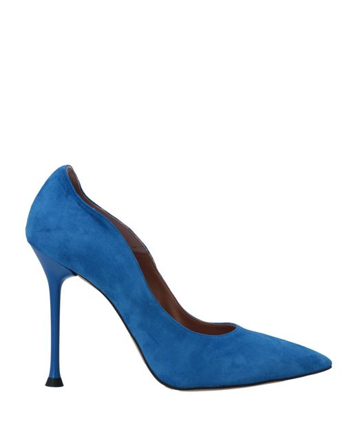 Islo Isabella Lorusso Blue Azure Pumps Soft Leather