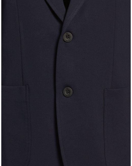 Barbati Blue Blazer Viscose, Polyamide, Elastane for men