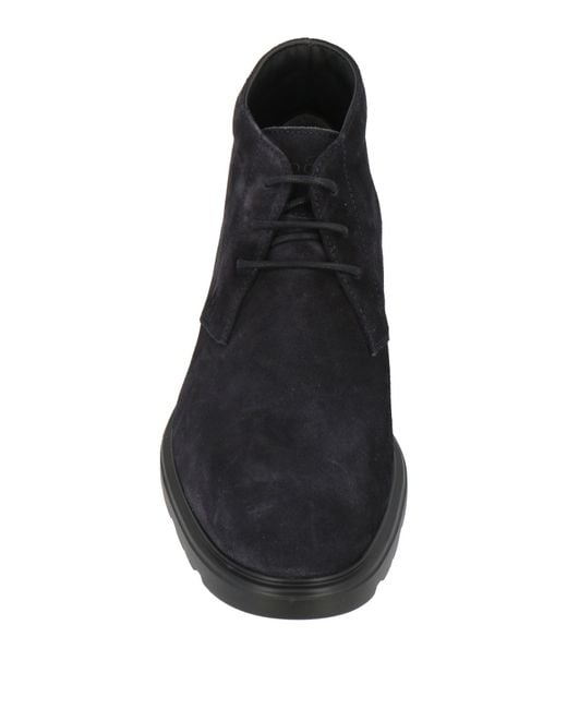 Hogan Black Ankle Boots for men