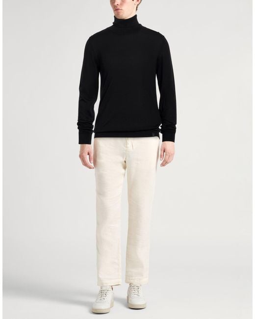 Fay Black Turtleneck for men