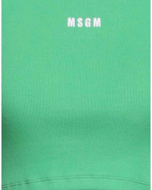 MSGM Green Top