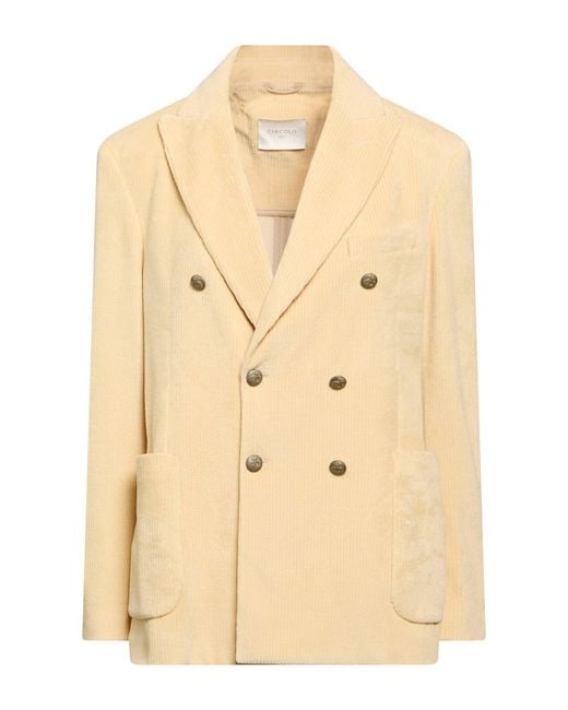 Circolo 1901 Natural Blazer Cotton, Polyester