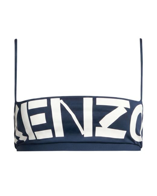 KENZO Blue Top Polyamide, Elastane