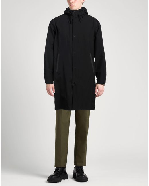 Herno Black Overcoat & Trench Coat Polyester for men