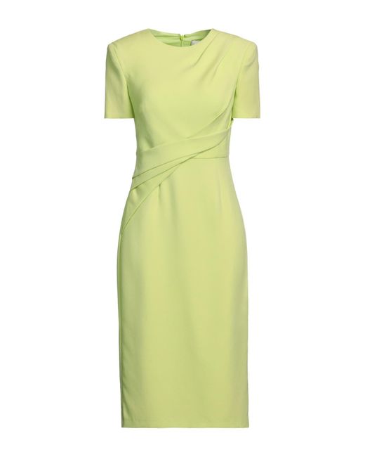 Roland Mouret Green Midi Dress