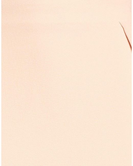Soallure Natural Blush Mini Skirt Polyester, Elastane