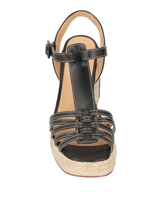 Castaner Metallic Espadrilles Leather